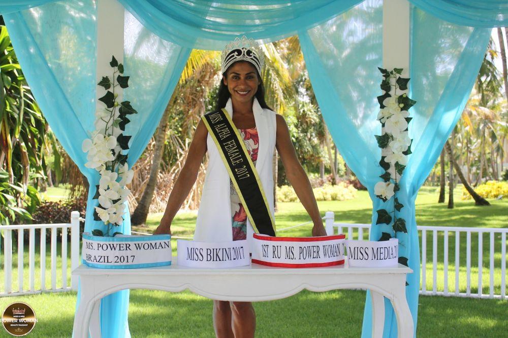 Jamile De Soussa - Miss Power Woman Alpha 2017