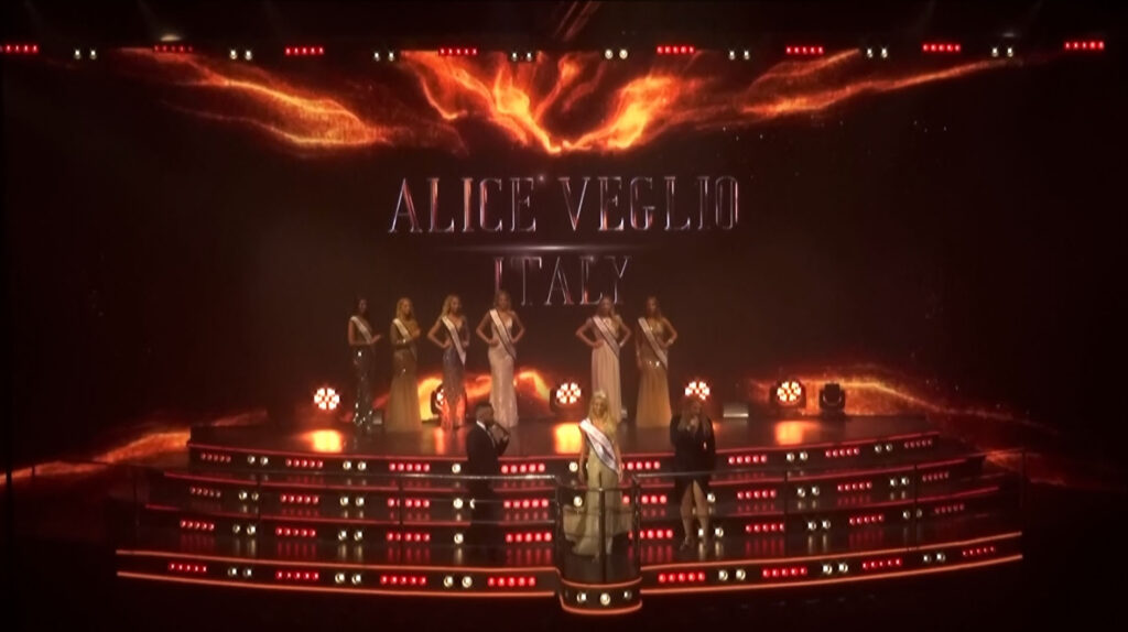 Alice veglio. Winner of Miss Power Woman 2019