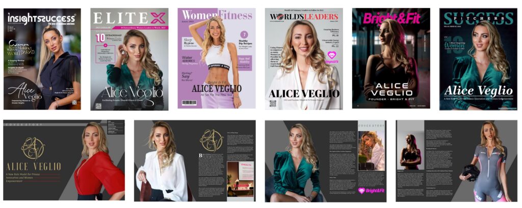 Alice veglio. Winner of Miss Power Woman 2019